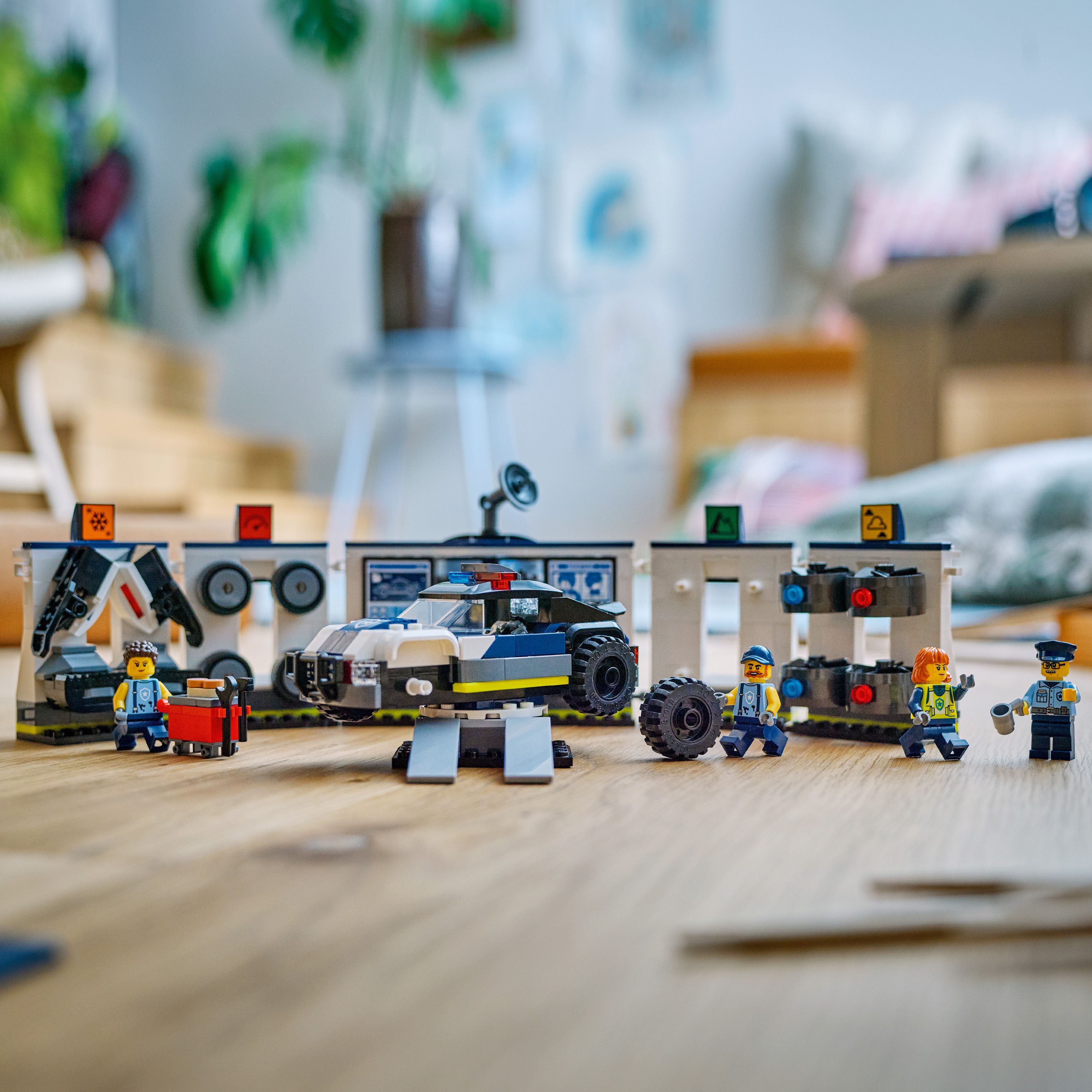 60457 客製化警車車庫