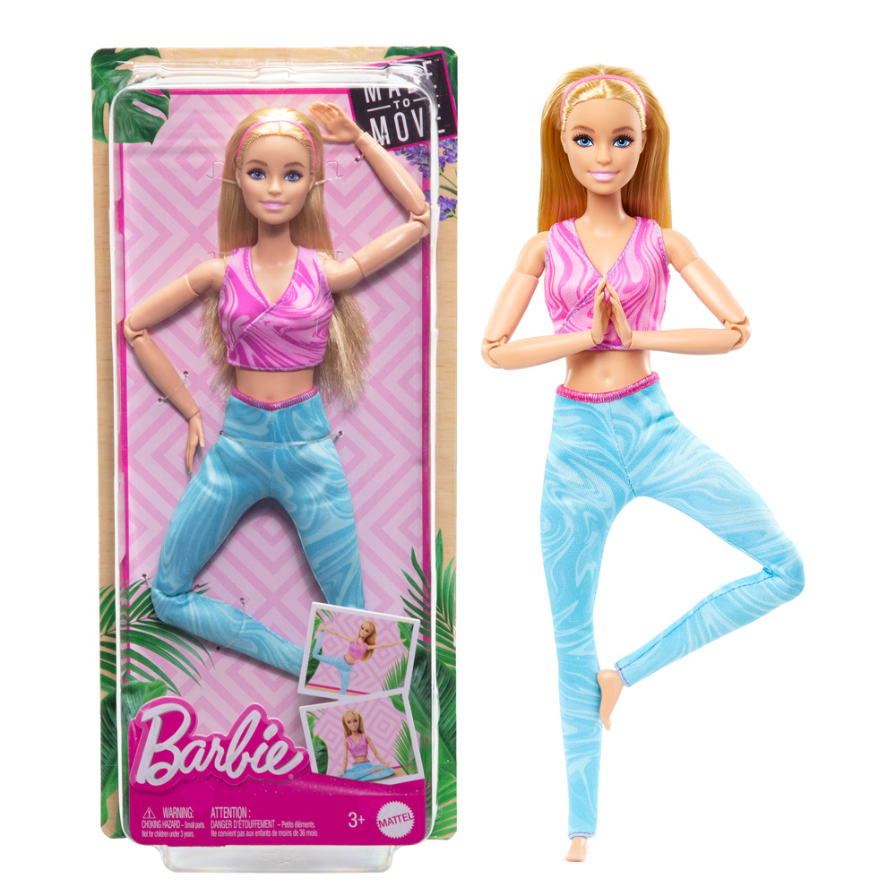 芭比瑜珈系列娃娃