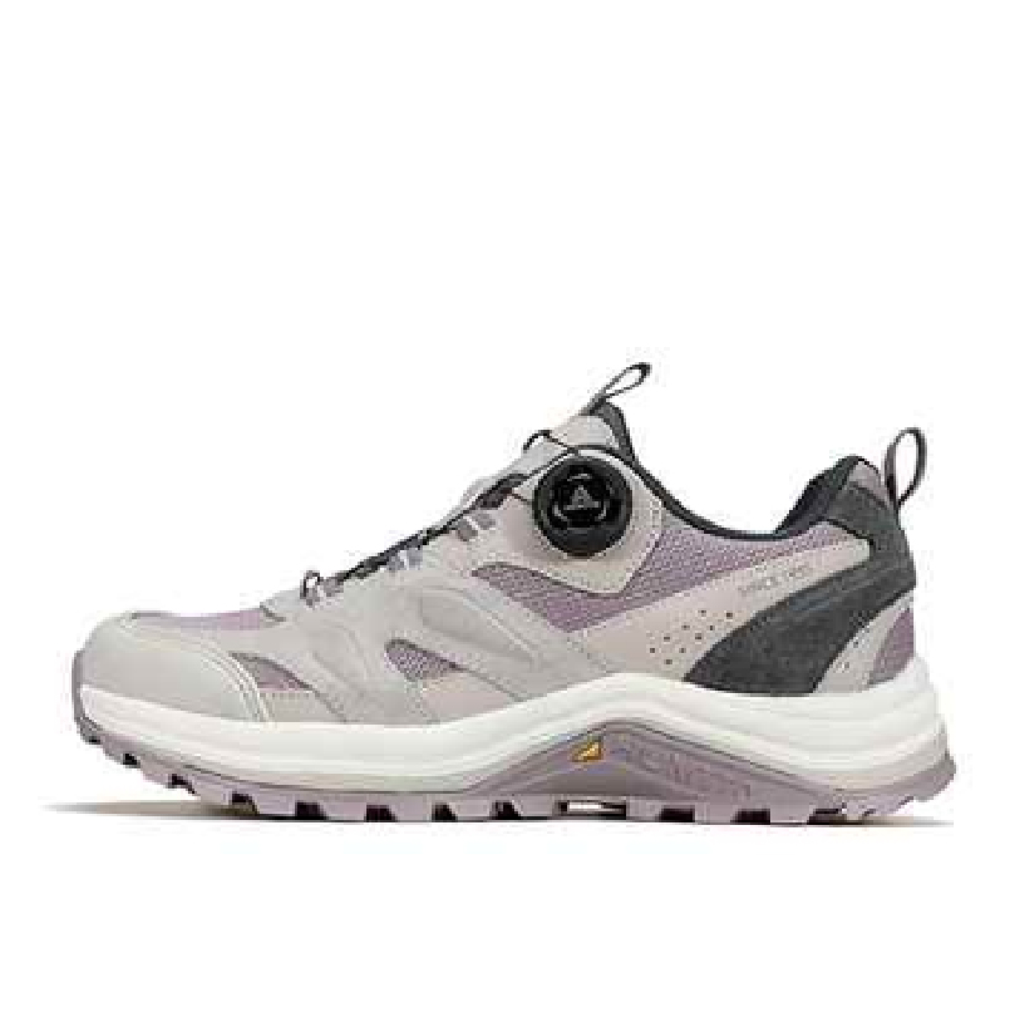 HUMTTO 悍途 戶外健行鞋 女款 (米灰/紫薯粉色) 防滑/徒步鞋 31PHT0482B