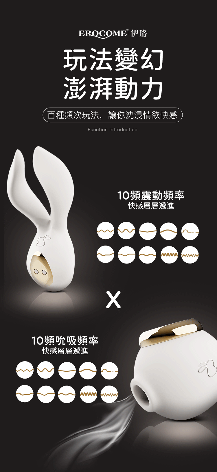 香港 EROCOME,EROCOME,EROCOME伊珞,伊珞,按摩器,震動器,吸吮器,吸吮愉悅器,EROCOME LEP,金兔座