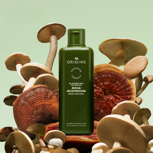 Origins 靈芝菇菌抗逆健膚精華水