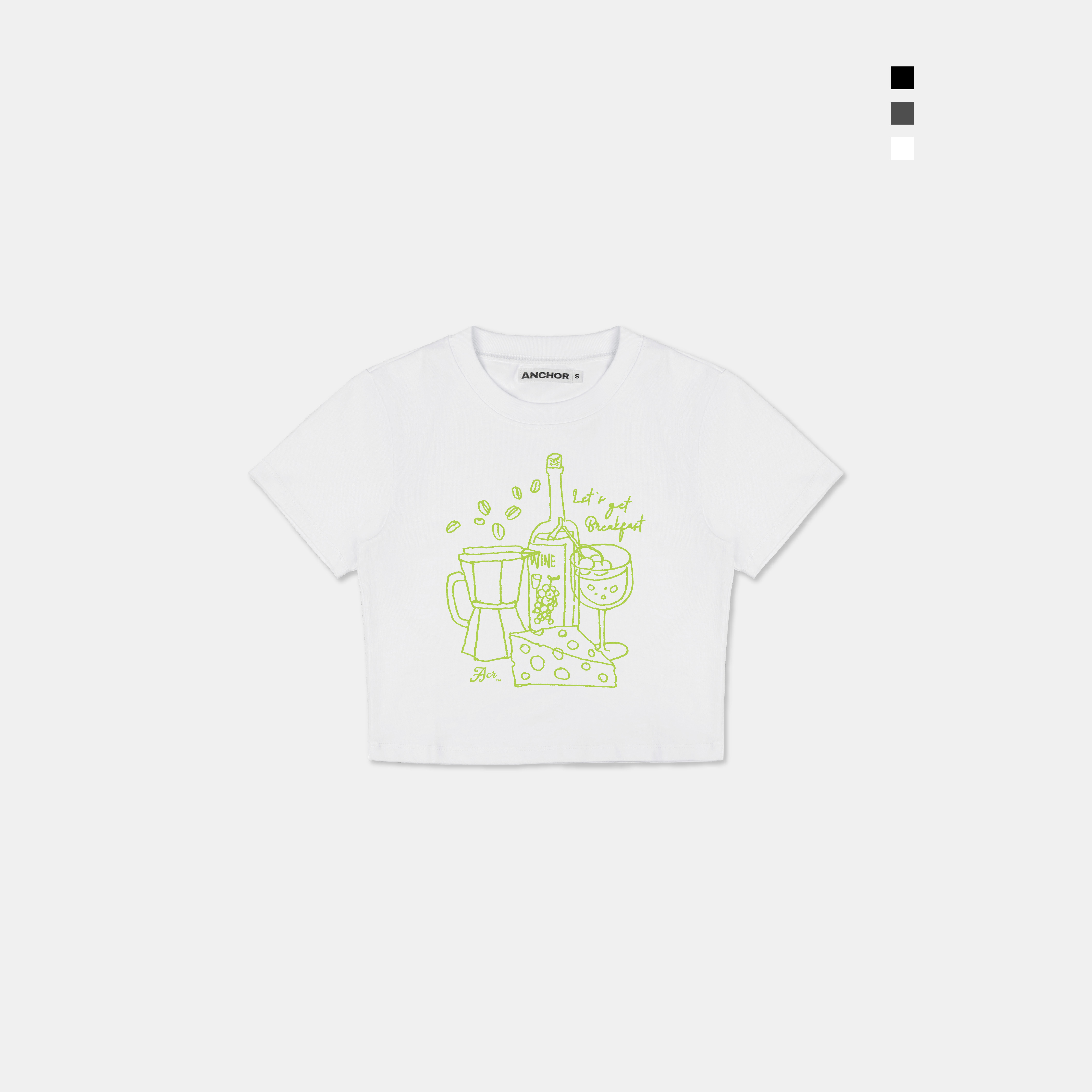 ACR AG-18 慵懶法式早晨 短版 短袖 上衣