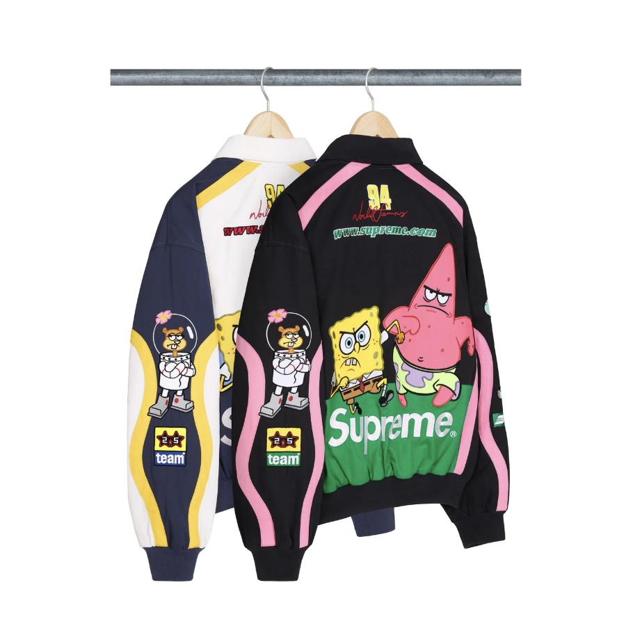 Supreme SpongeBob Jeff Hamilton Jacket