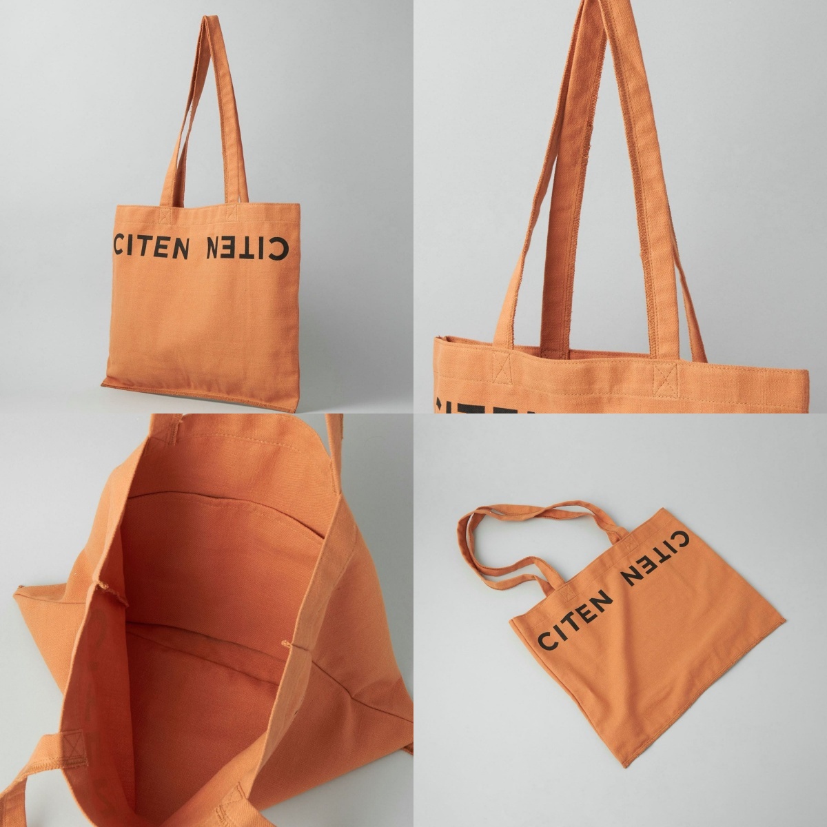 預購┃日本 CITEN 帆布 托特包 LOGO PRINT TOTE BAG