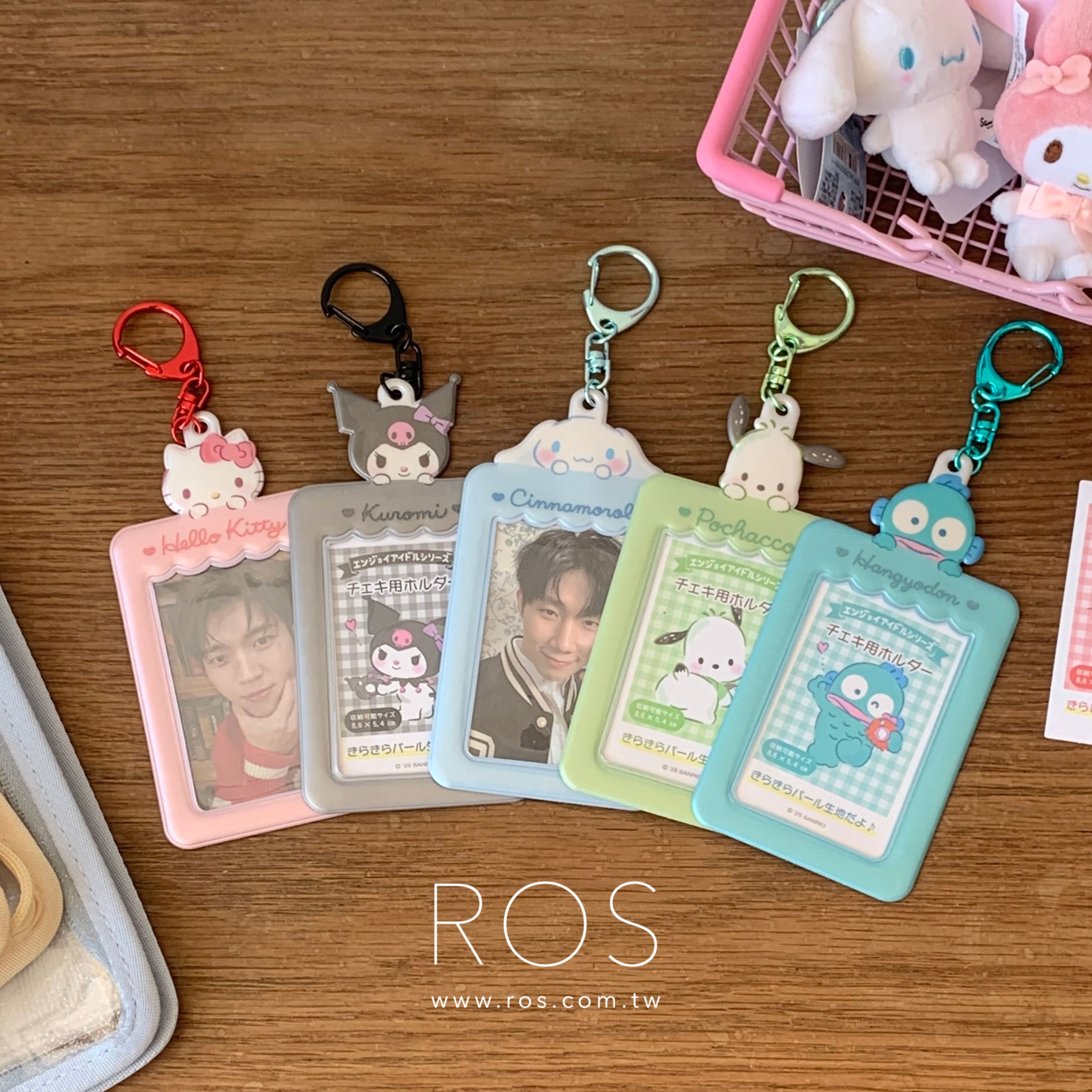 🇯🇵日本限定 Sanrio 三麗鷗造型拍立得證件收納套鑰匙圈(5kinds)
