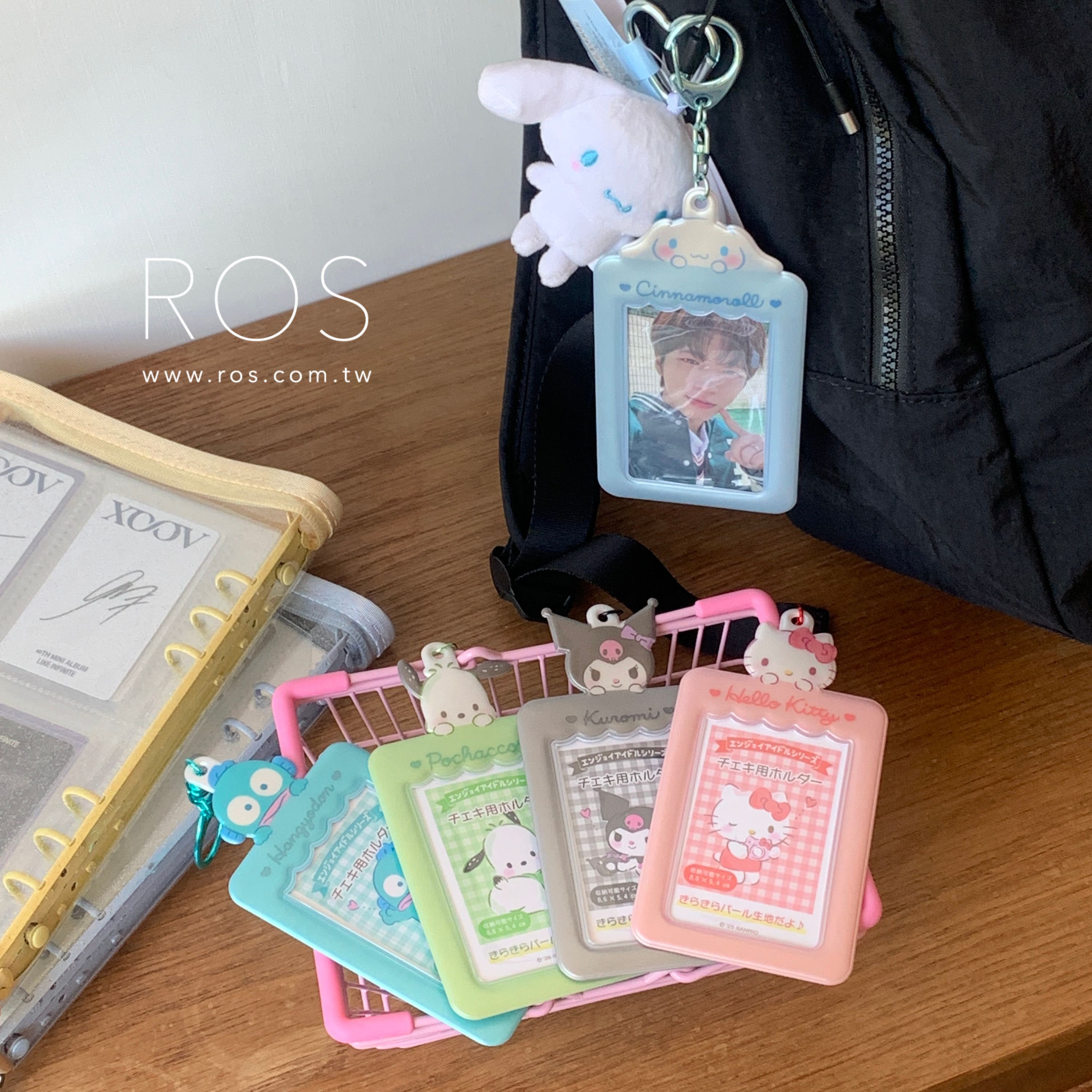 🇯🇵日本限定 Sanrio 三麗鷗造型拍立得證件收納套鑰匙圈(5kinds)