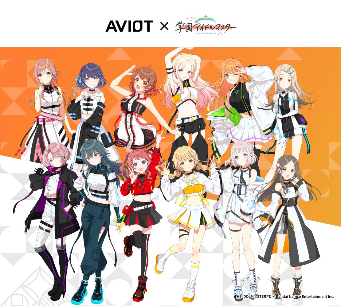 「ACG.GO」「預購」AVIOT TE-V1R-GIM -聯乘款 -「學園偶像大師」系列  無線耳機