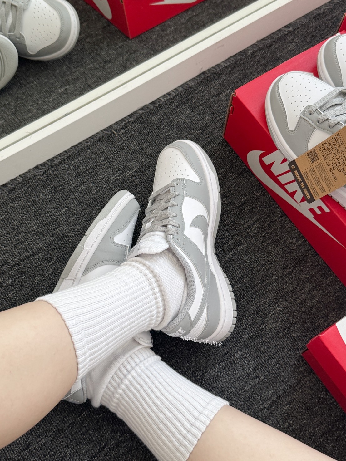 <快速出貨> NIKE Dunk Low Next Nature 海鹽灰白 女鞋