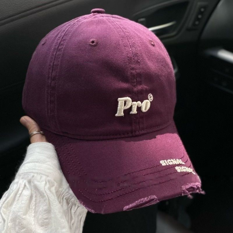 Pro Embroidered Distressed Baseball Cap