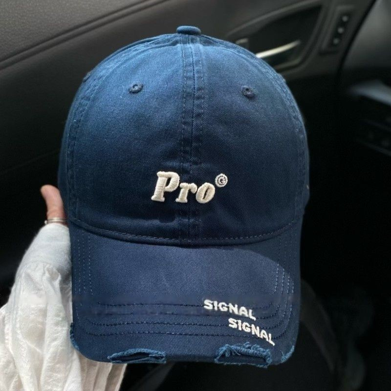 Pro Embroidered Distressed Baseball Cap