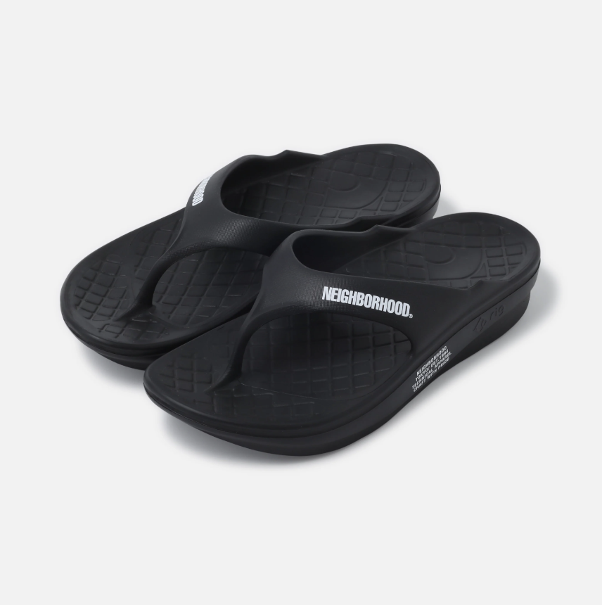 2025SS NEIGHBORHOOD NBHD NH X RIG FOOTWEAR FLIP FLOP 2.0 塑膠 拖鞋 鞋子 現貨 25152RFN-FW01