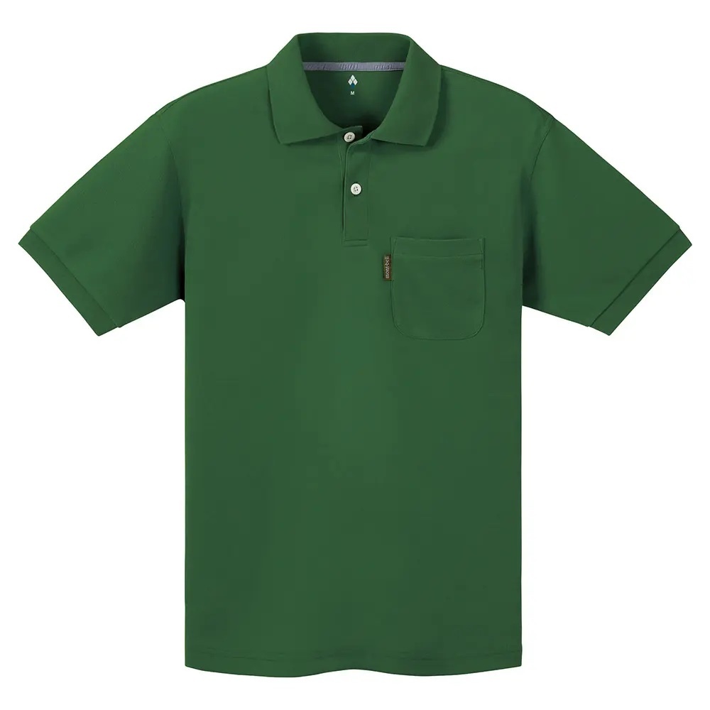 Mont-bell Wickron POLO SHIRT 男款 短袖排汗POLO衫 1114228-DGN 深綠 [HappyOutdoor]