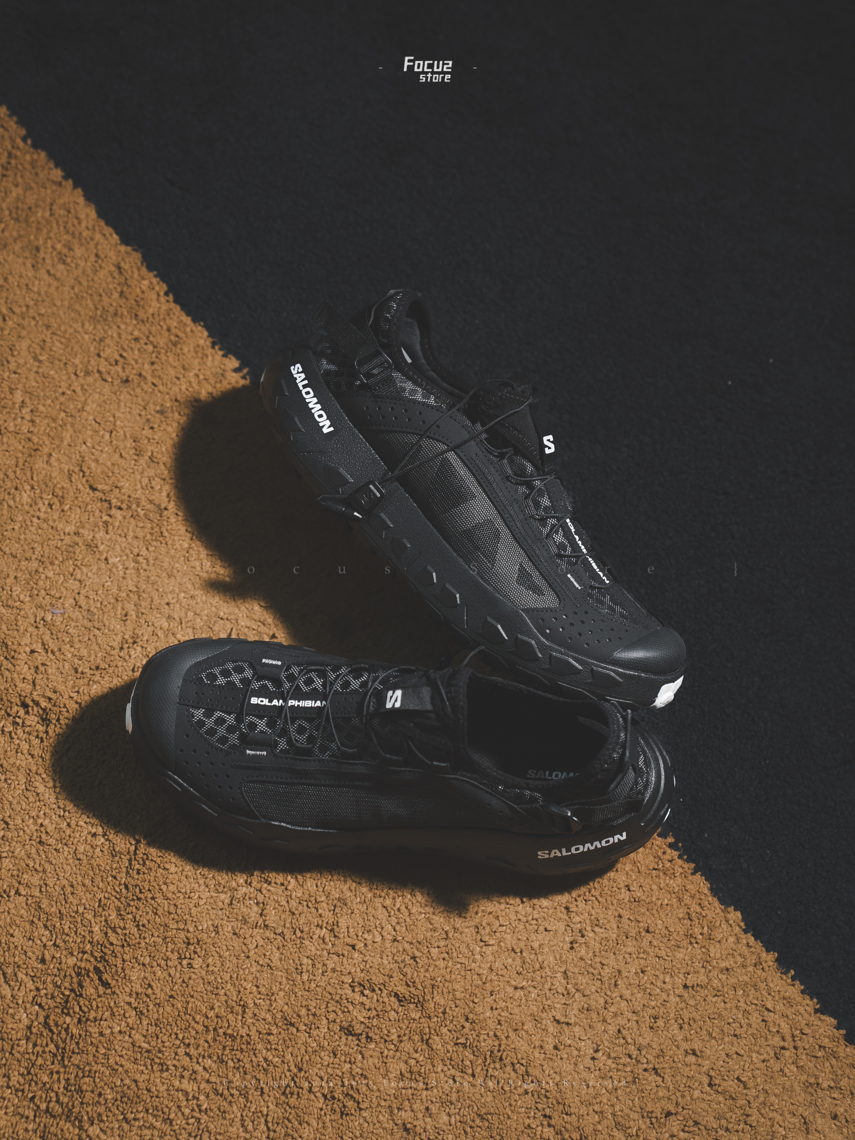 【Focus Store】預購 Salomon Solamphibian "Black" 水陸兩棲 輪胎鞋 478148
