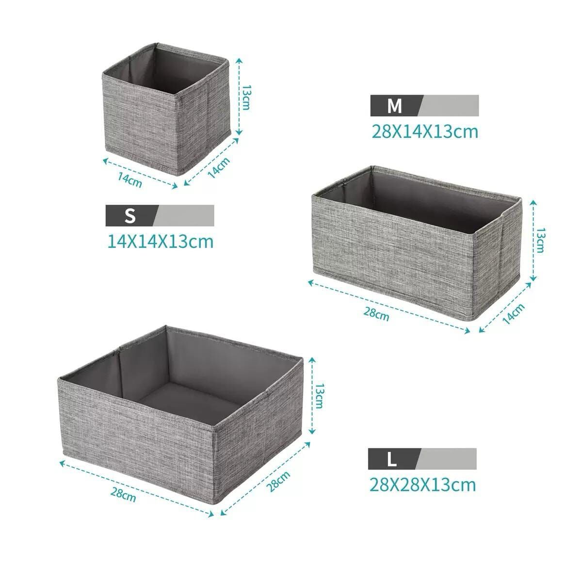 亞馬遜熱賣產品seeging 衣櫃收納箱 Z03（一套三個）（1-2 星期寄出）
