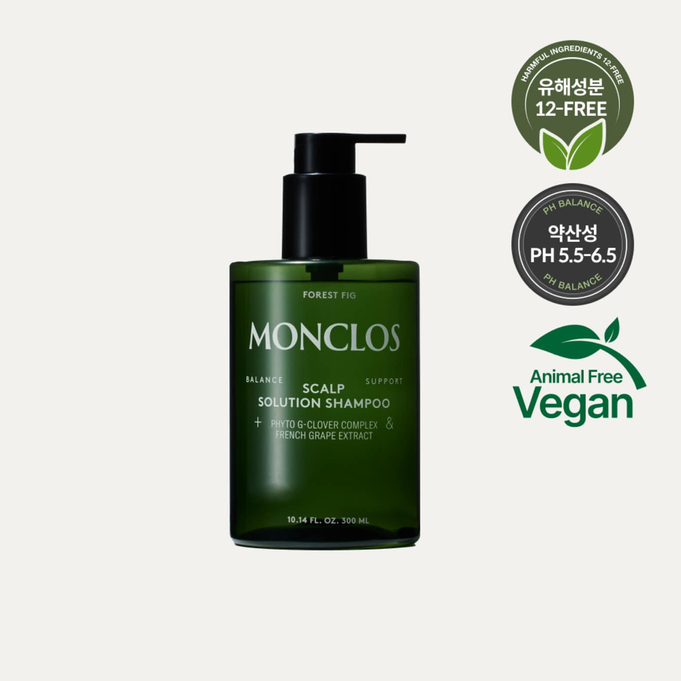 MONCLOS Scalp Solution Shampoo 300ml