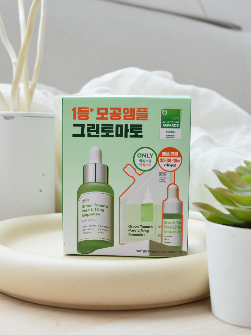 【 限量現貨 】Sungboon Editor 綠番茄毛孔安瓶1+1 韓國