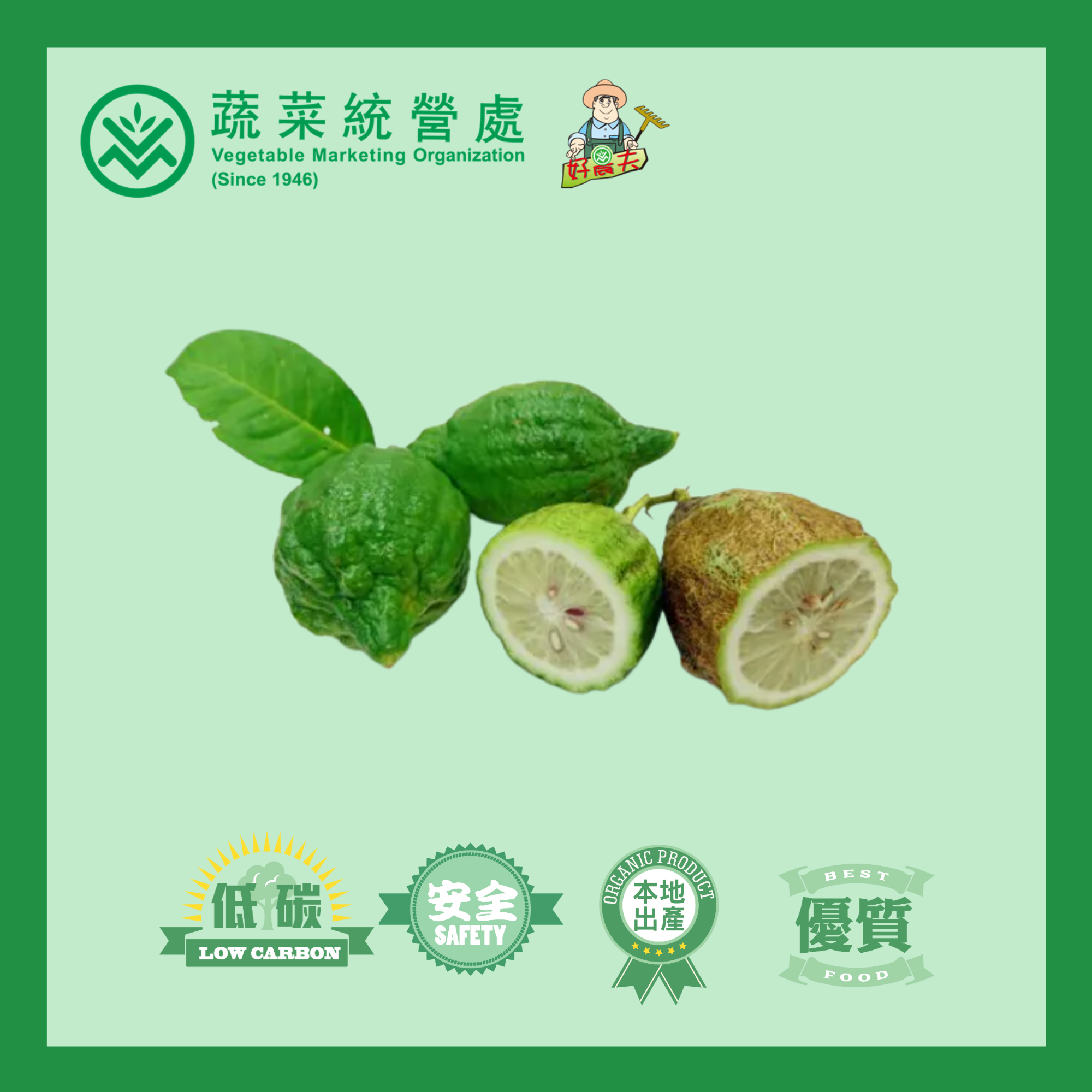 本地有機檸檬 (斤)