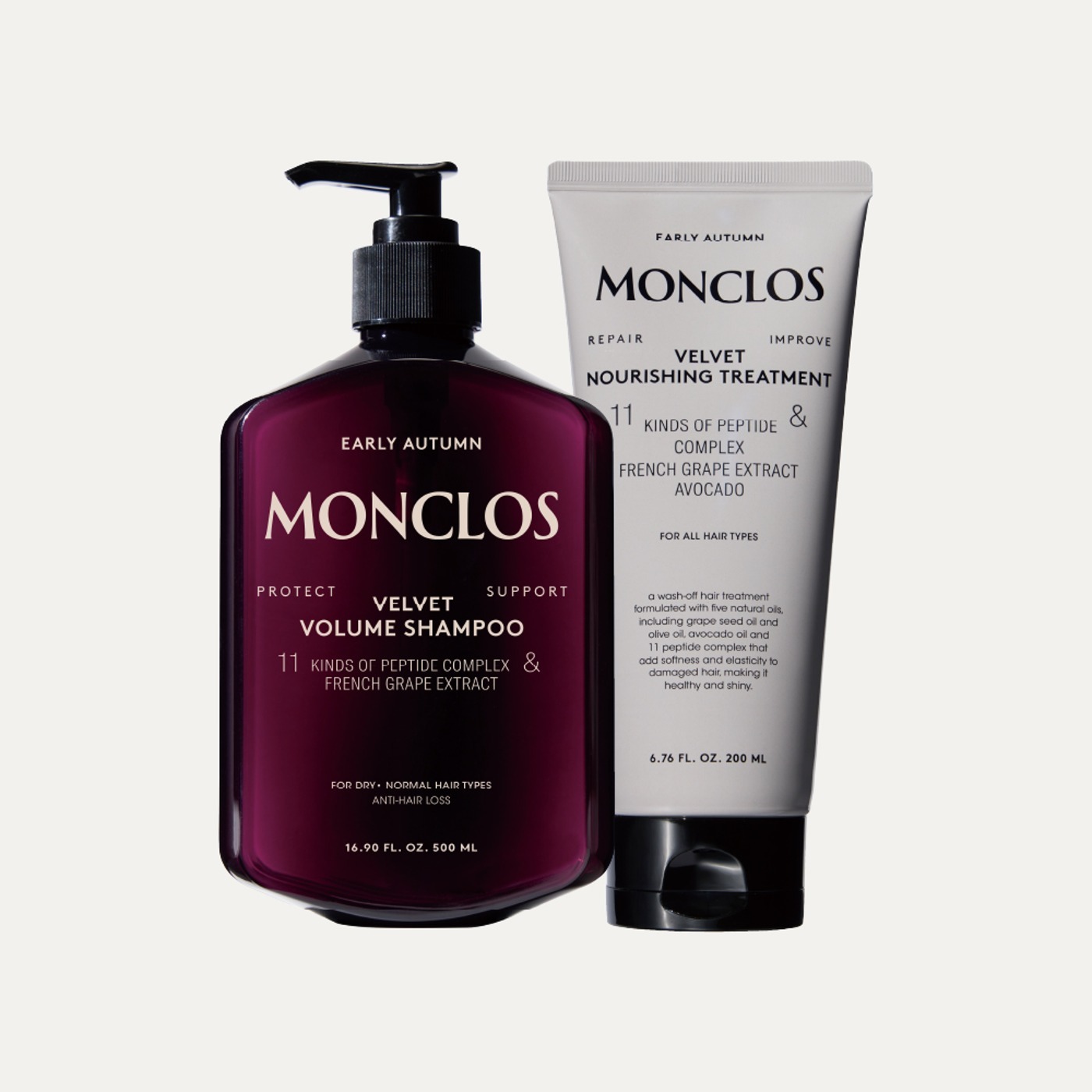 MONCLOS Volume Shampoo x Treatment Set