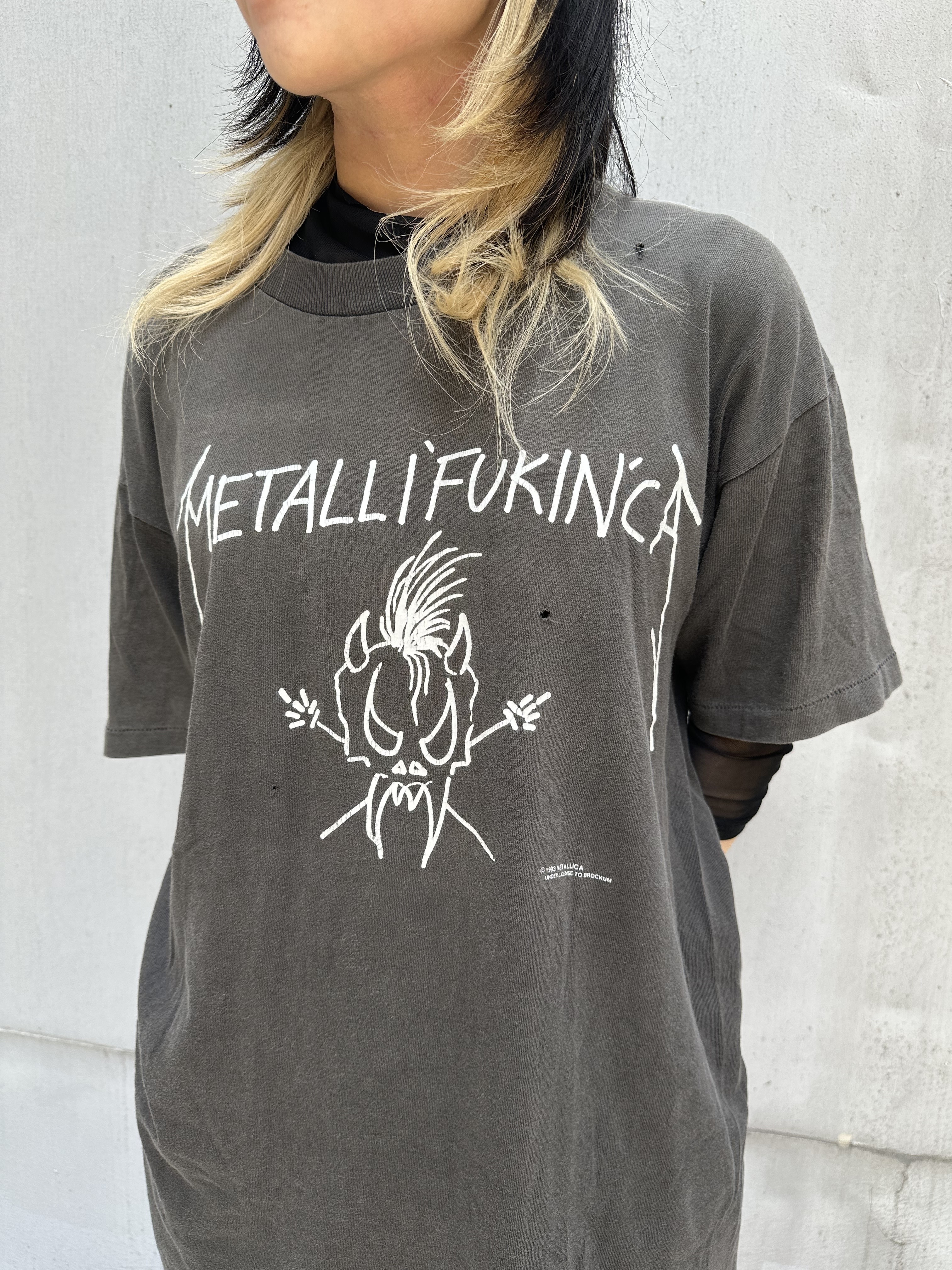 90s(1993) METALLICA“METALLI FUKINCA”Tee Made in USA