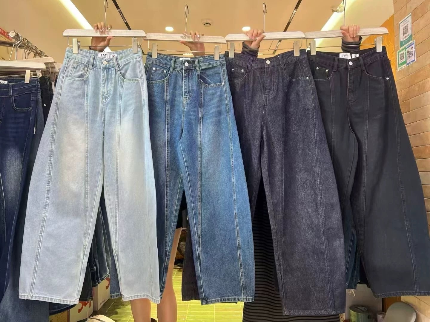 (GOAL) 韓版 高腰 彎刀褲 10690