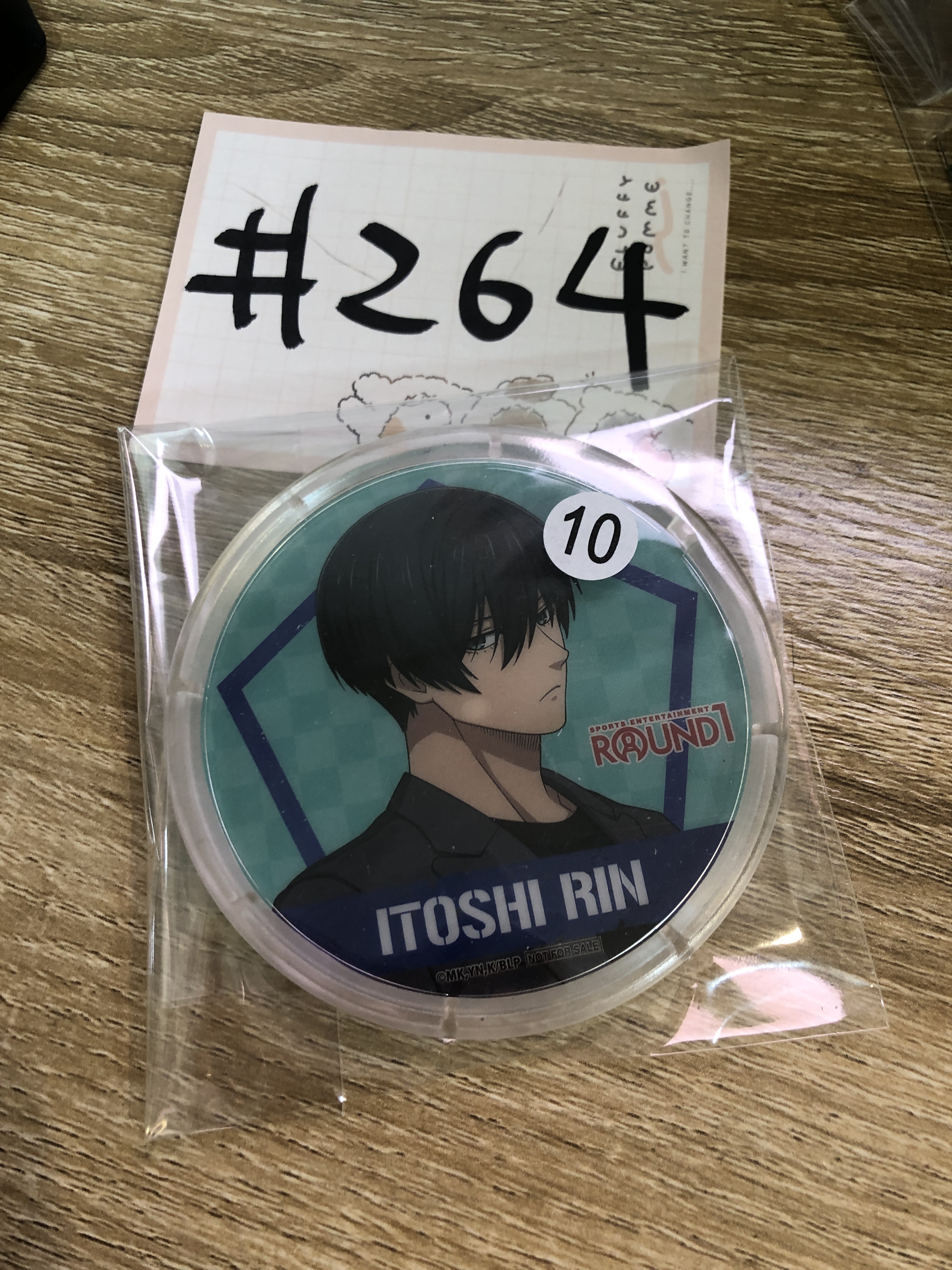 BlueLock 凜 杯墊#264