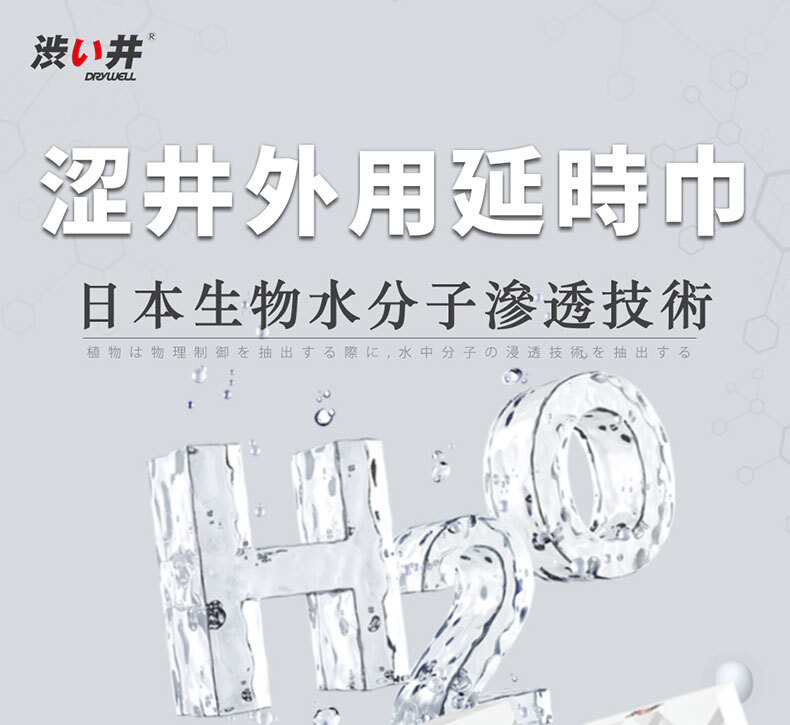 Drywell澀井｜外用延時濕巾