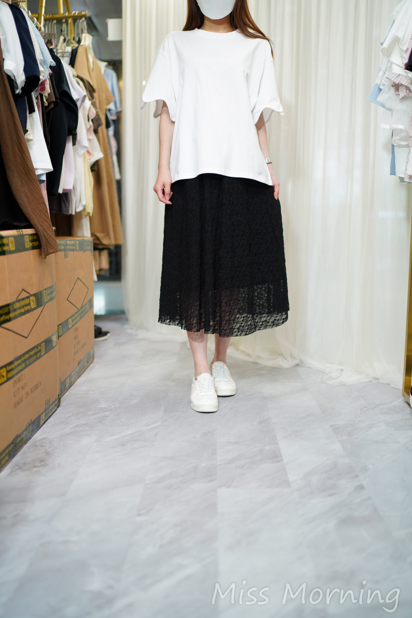 高質棉時尚鬆身上衣(14601)