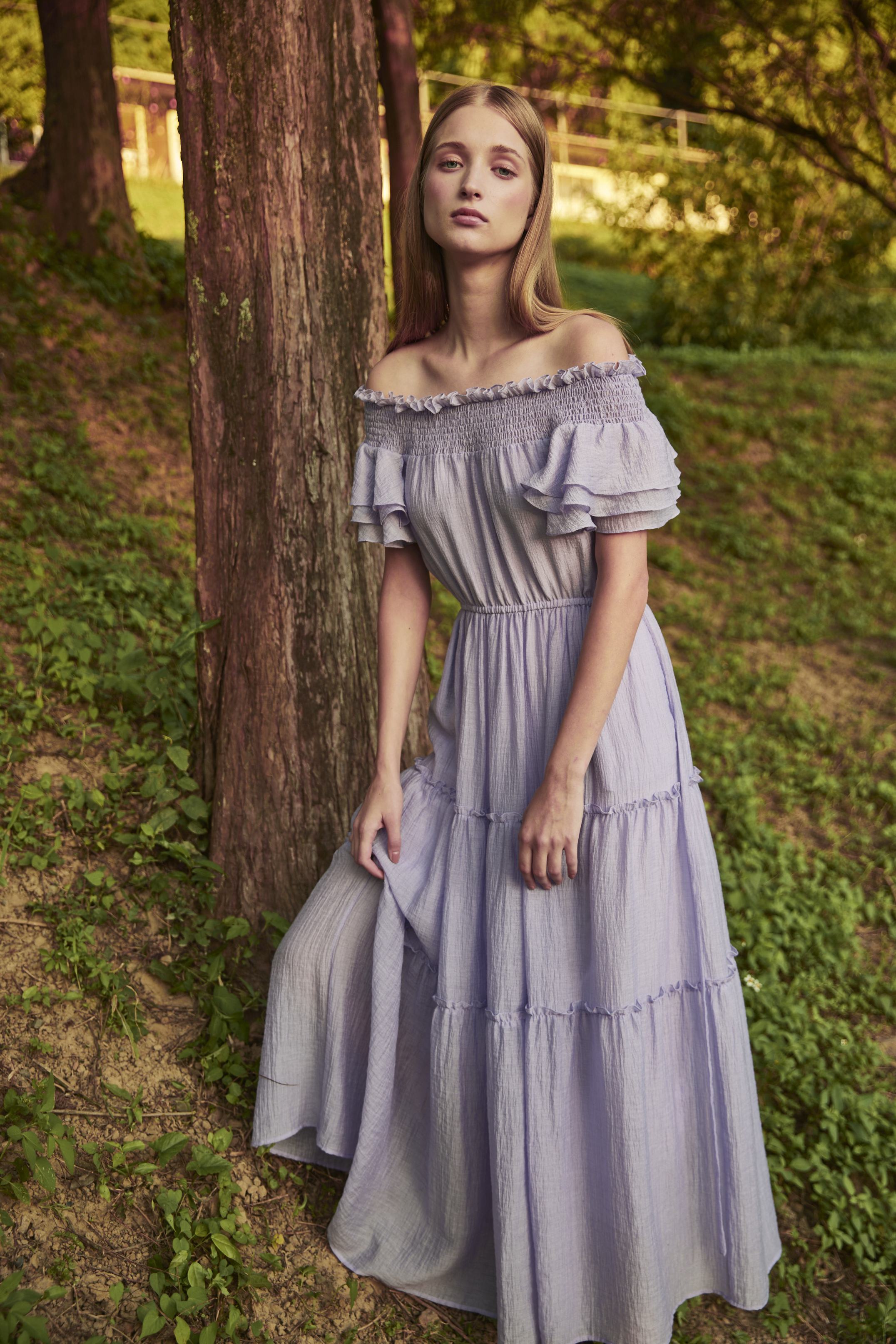 BE10030E1 紫色平口長洋