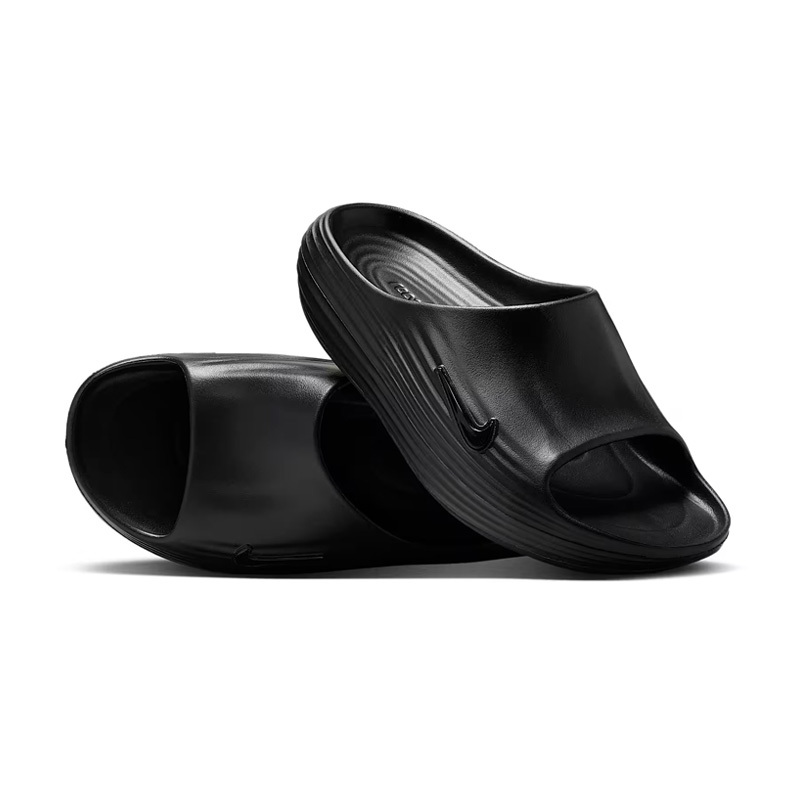 Nike ReactX Rejuven8 純黑 恢復鞋 泡棉 防水 拖鞋 男鞋 HV4479-001 [台灣現貨]