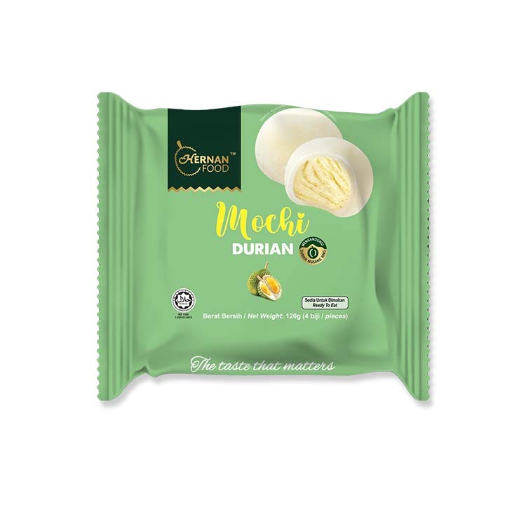 Mochi Durian (30g x 4)
