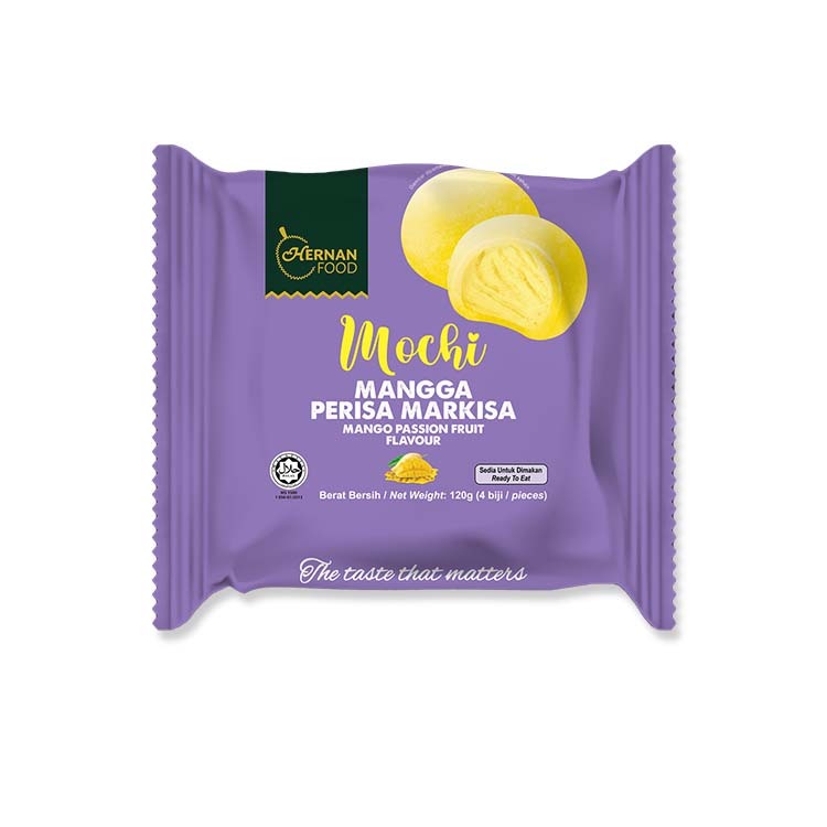 Mochi Mango Passionfruit (30g x 4)