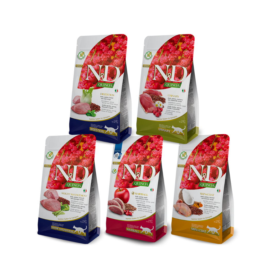 [功能系列] N&D天然藜麥無穀貓糧