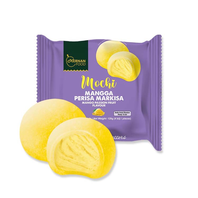 Mochi Mango Passionfruit (30g x 4)