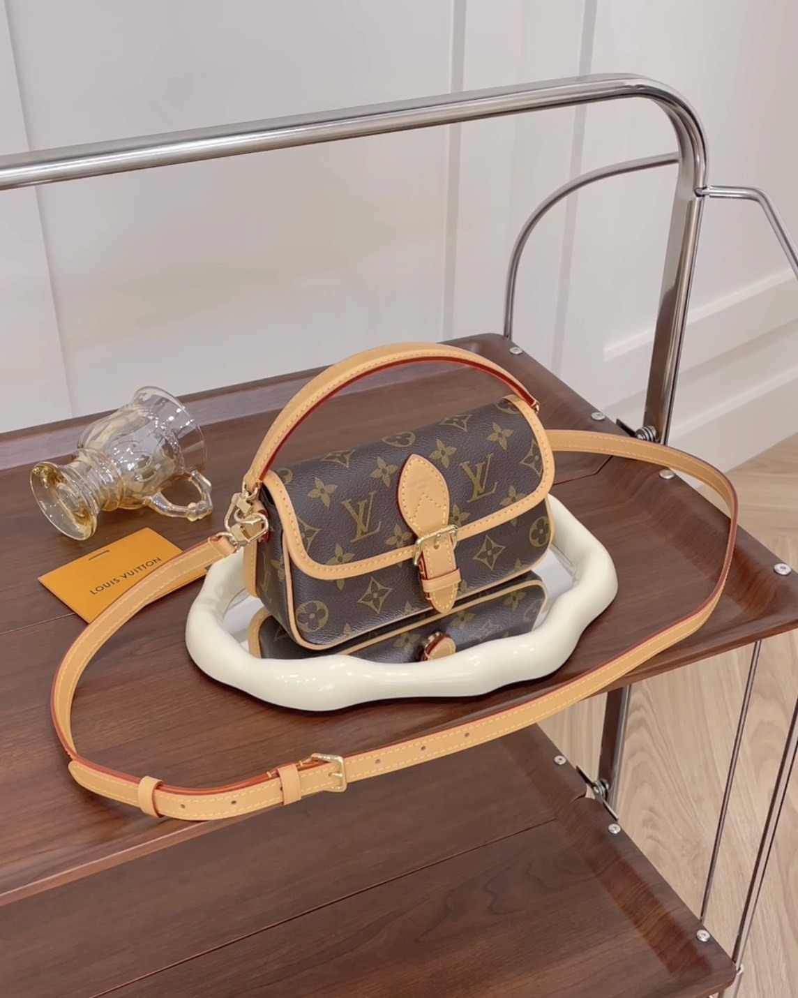 LV｜NANO DIANE法棍包 棕色老花 M83298