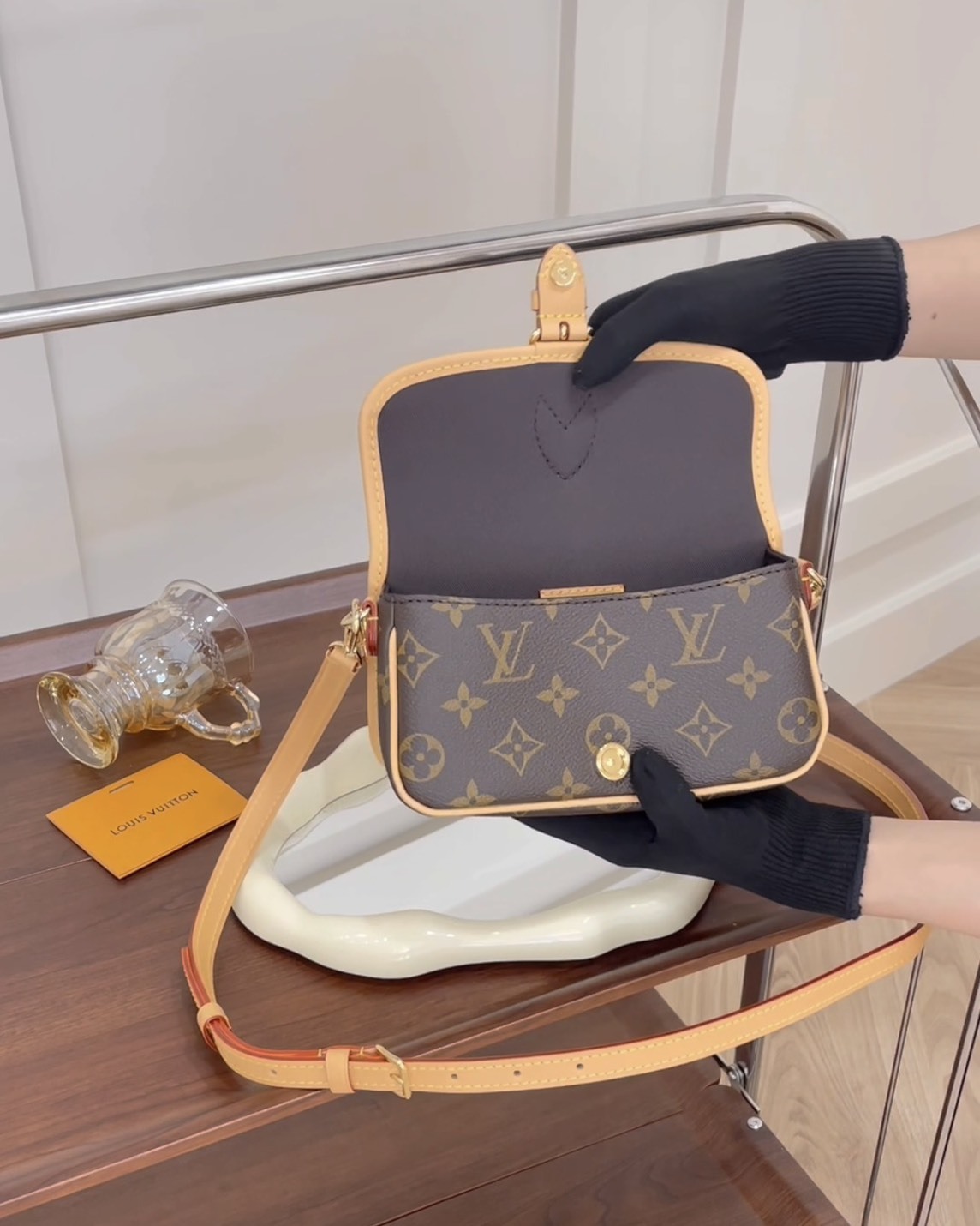 LV｜NANO DIANE法棍包 棕色老花 M83298