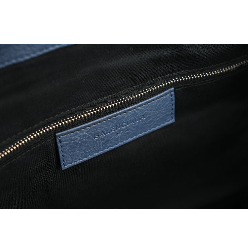 GIANT 12 WORK 銀釦手提機車包(牛仔藍) 285451 4230 G 538735