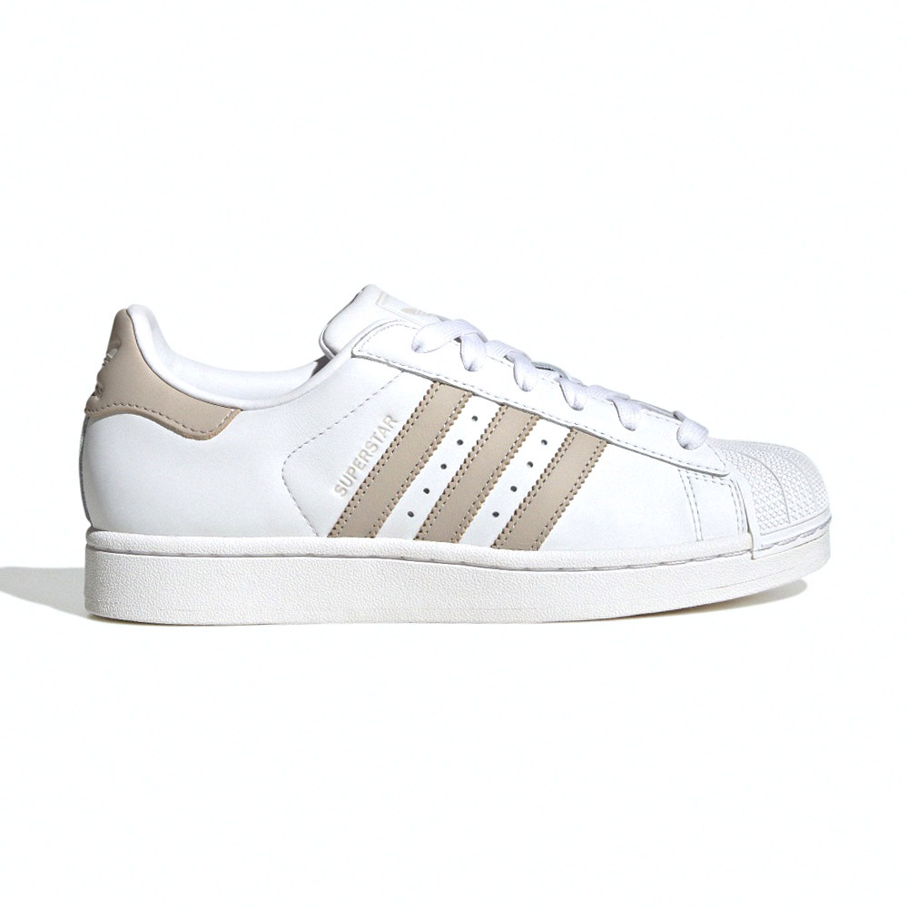 Adidas Superstar II 女鞋 白色 卡其 愛迪達 三葉草 貝殼頭 經典 休閒鞋 JH7059