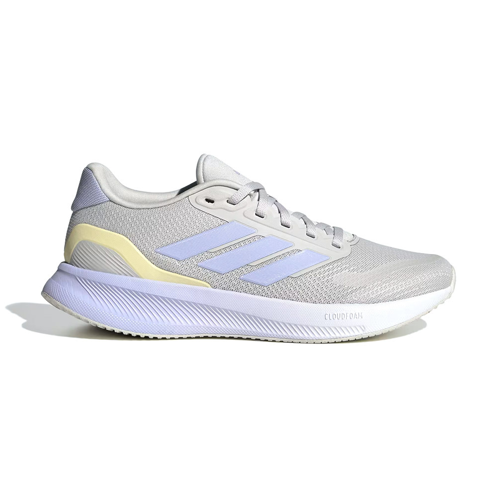 Adidas Runfalcon 5 女鞋 灰色 藍紫 愛迪達 緩震 輕量 耐磨 基本款 運動 慢跑鞋 JI3979