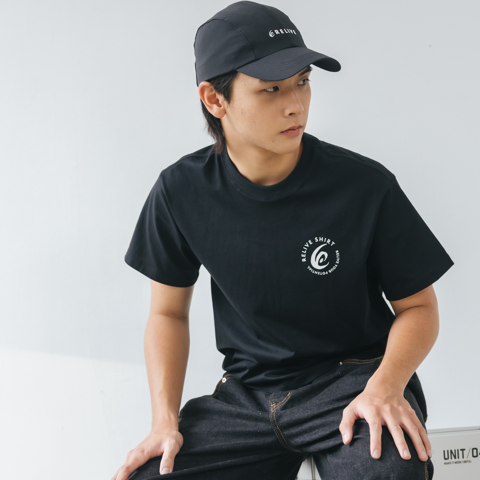 【黑電氣石】運動機能鴨舌帽