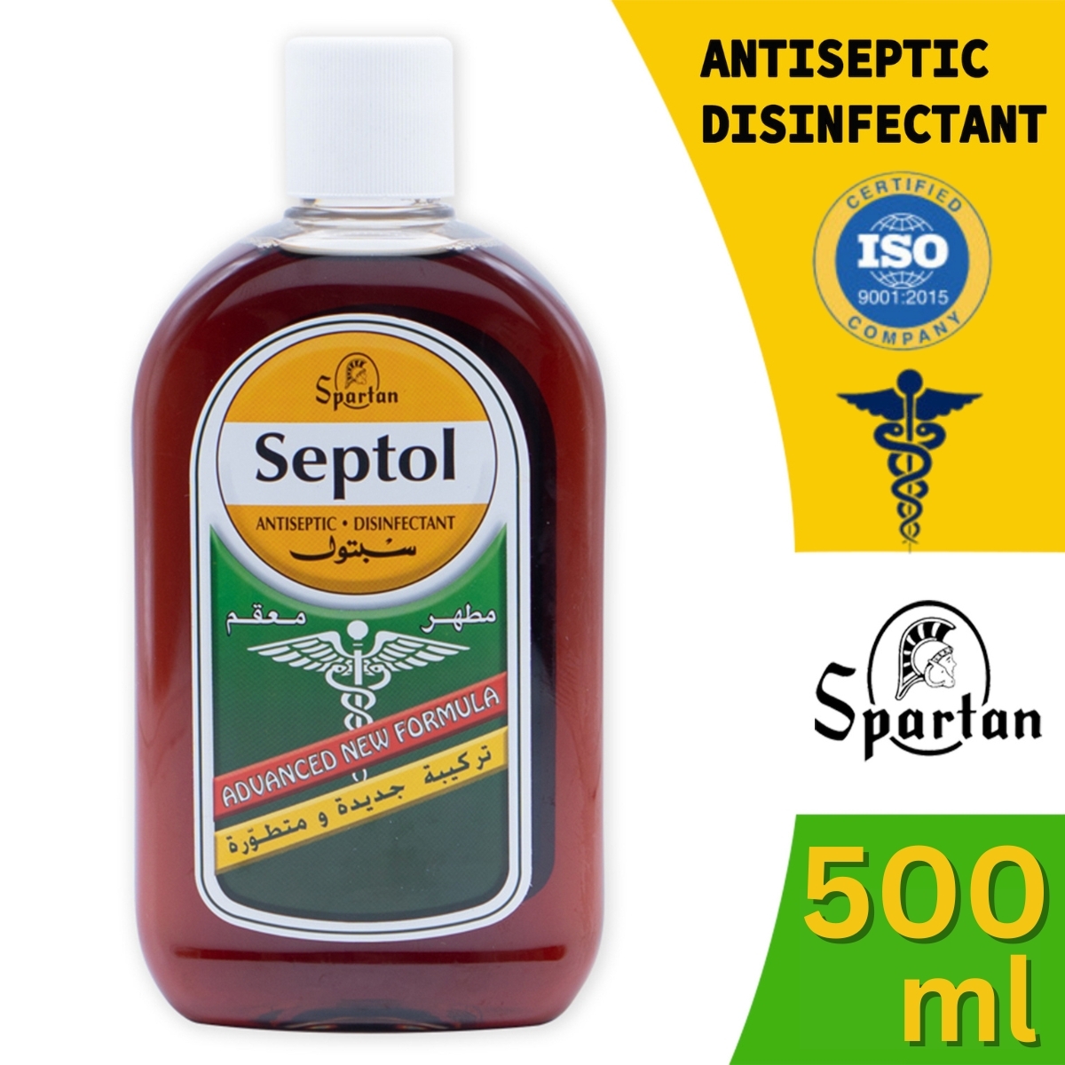 [原箱] Spartan Septol 殺菌清潔劑, 500ml x 12