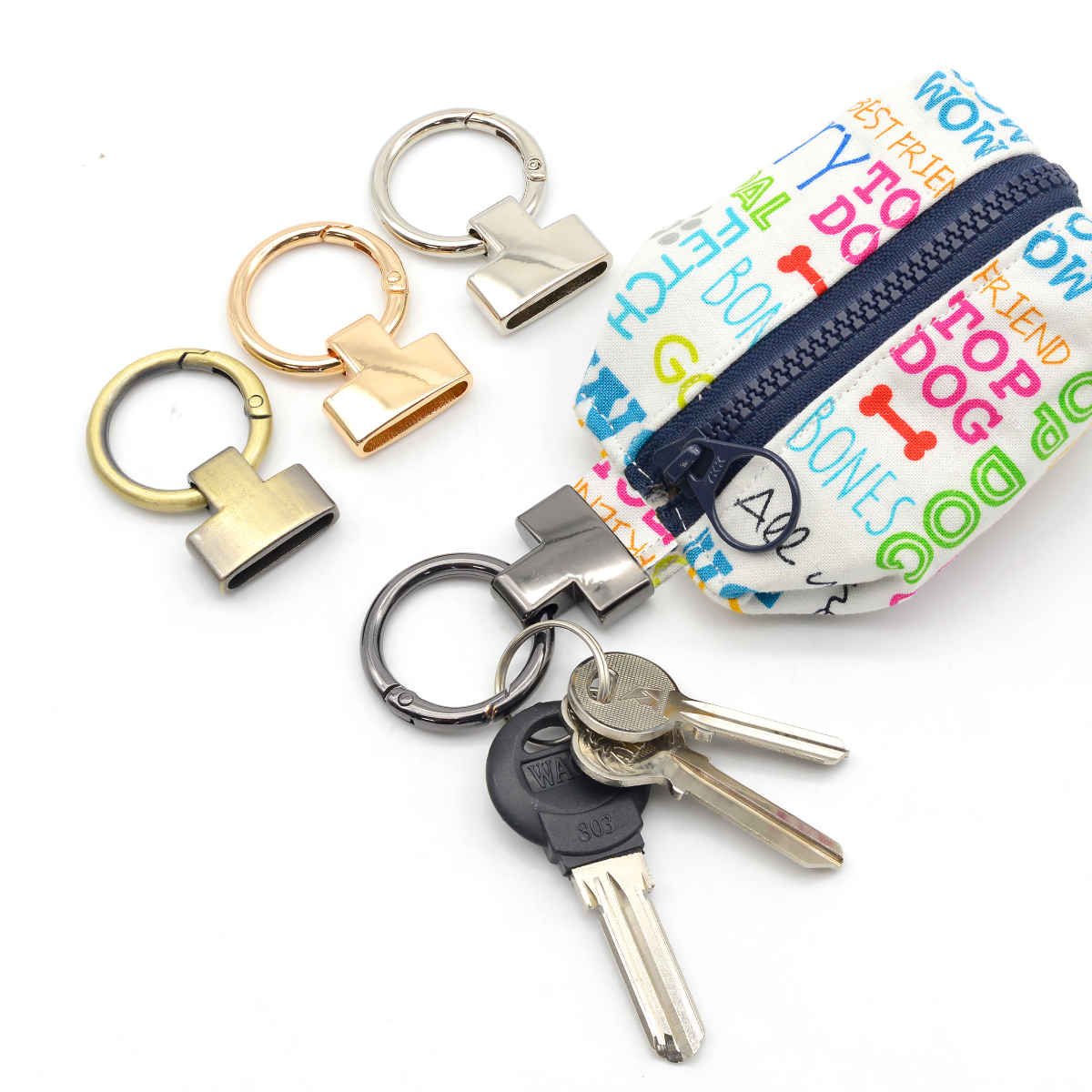 金屬吊環(彈簧釦) / 個【有4色】