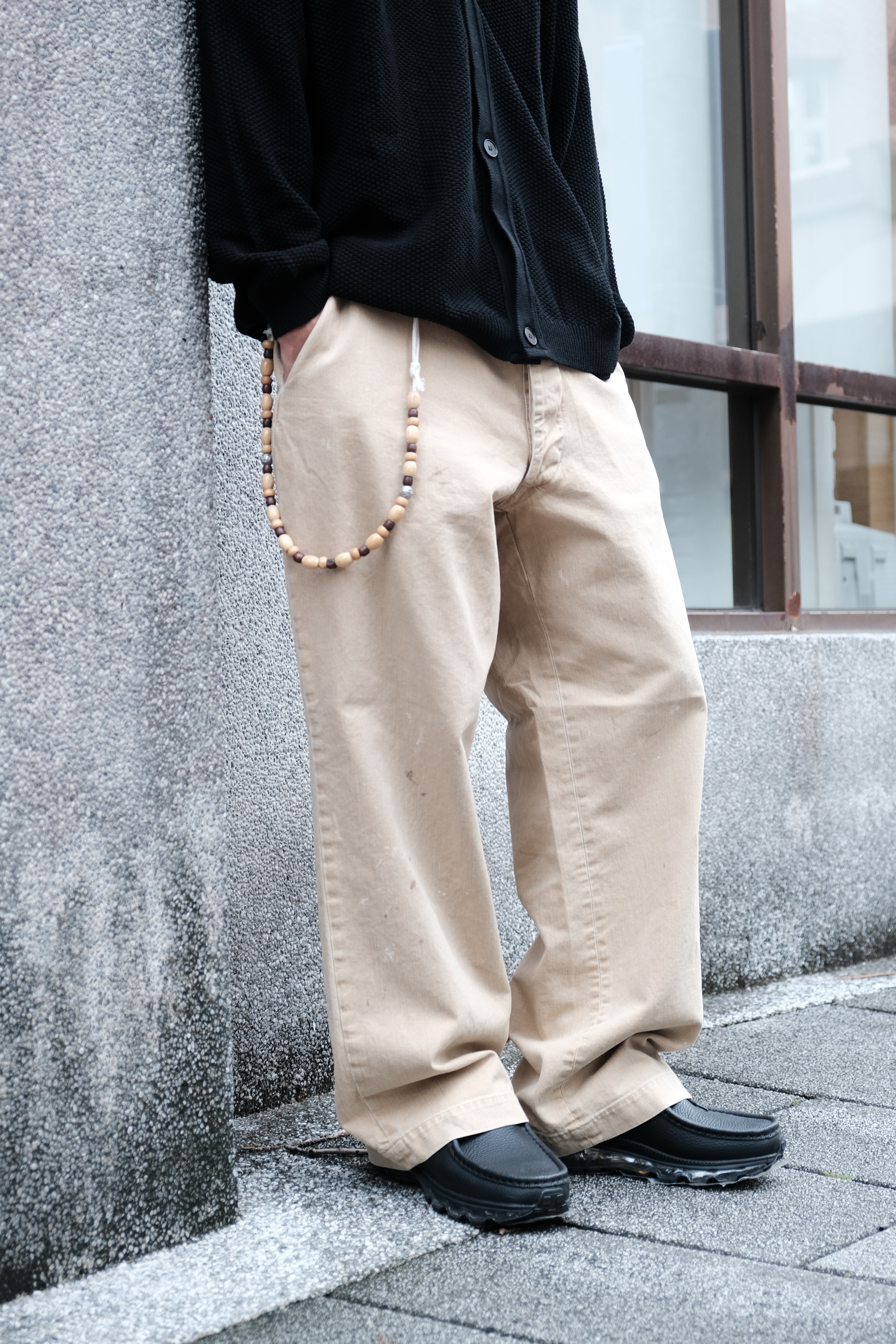 BOW WOW - US PRISONER TROUSERS / KHAKI AGING