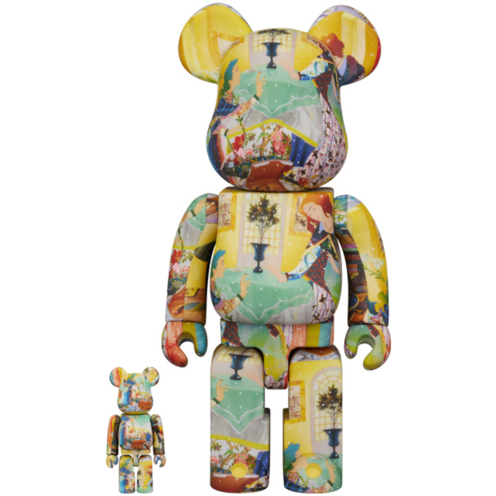 TOMOKAZU MATSUYAMA 松山智一 100% & 400% BE@RBRICK
