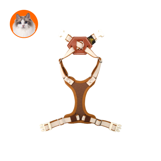 Auskommen 胸背帶 典藏款-咖啡/米白