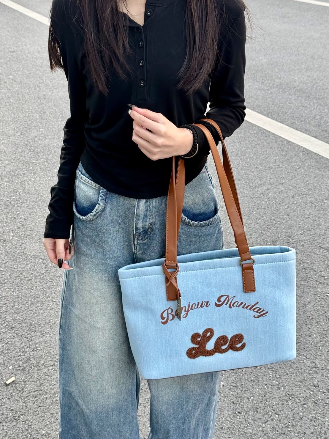 LEE 法式浪漫托特包