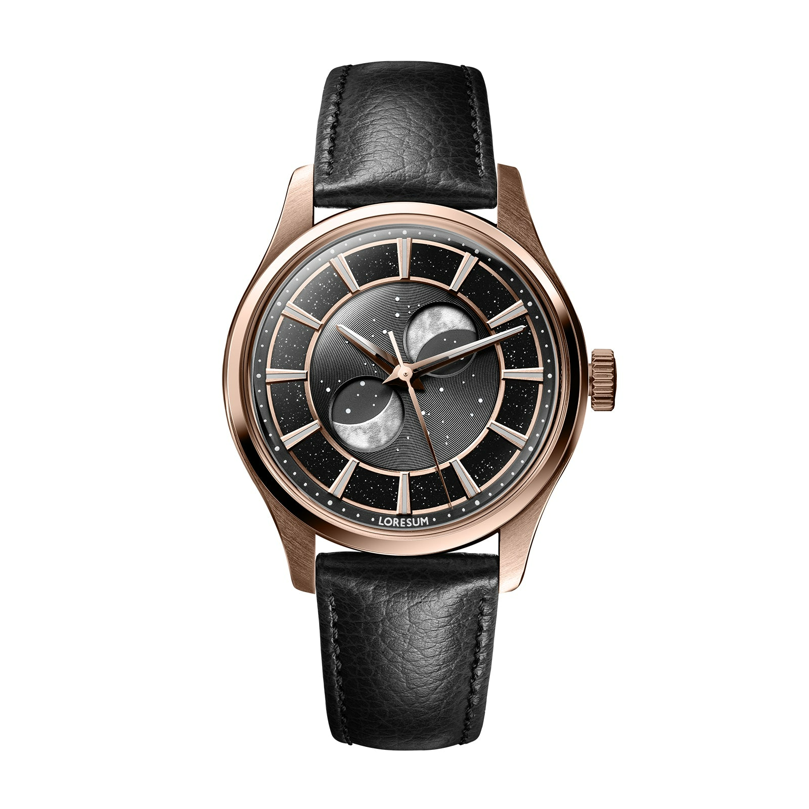 LS05 Double Moonphase Royal Black LS05-RG