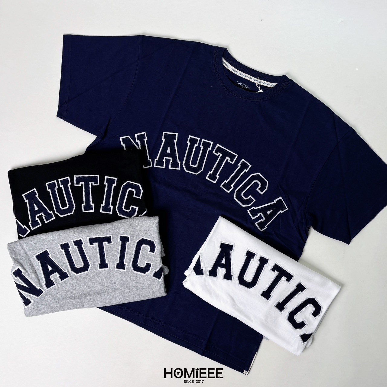 Nautica Arch 361 Tee 短袖 刺繡LOGO 寬鬆 落肩 男女可穿 [NTS3613]