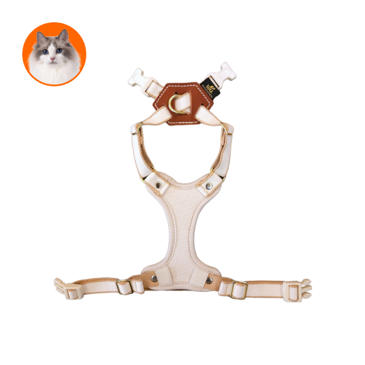 Auskommen 胸背帶 玫瑰白/玫瑰粉