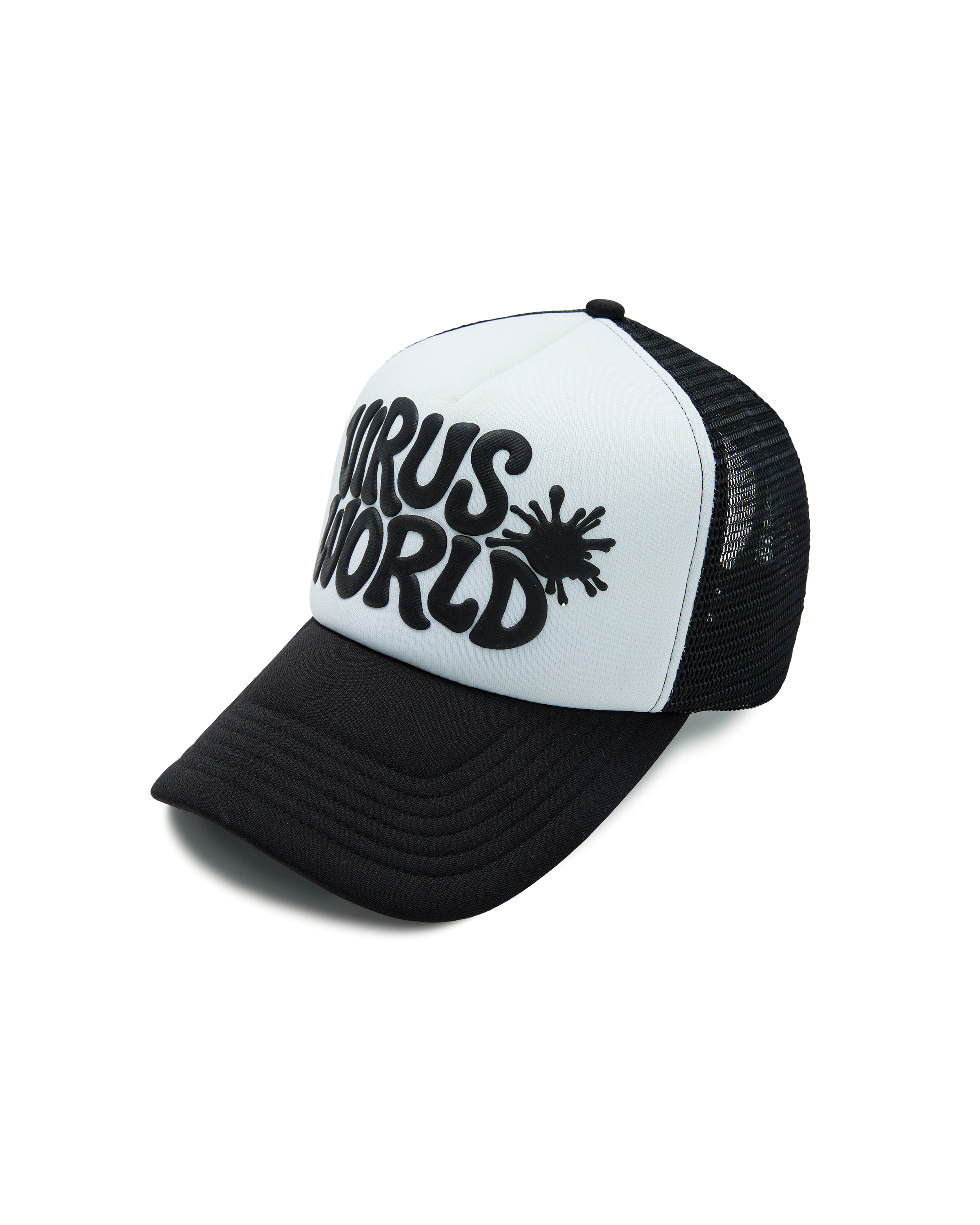 VIRUSWORLD 立體黑發泡卡車帽