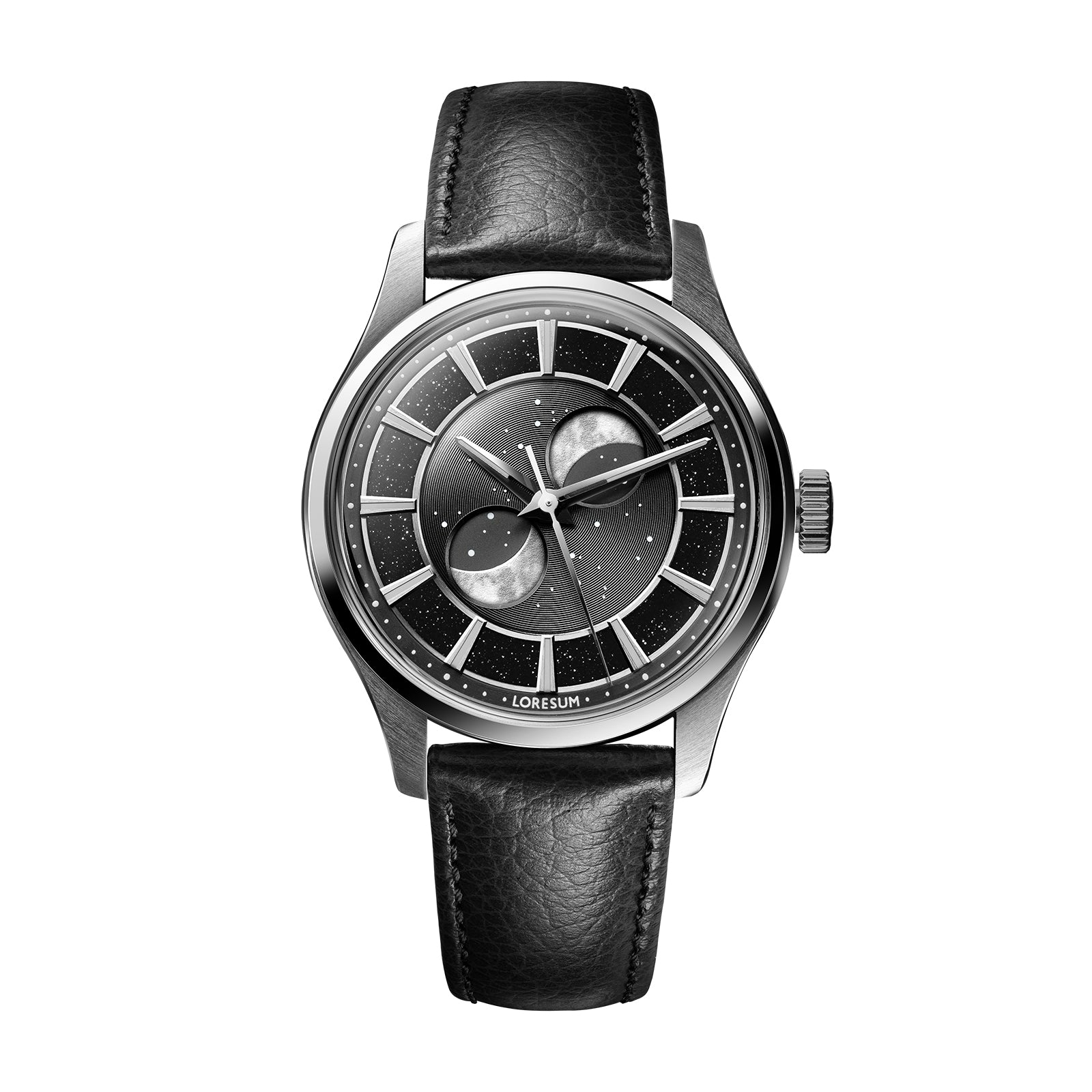 LS05 Double Moonphase Eclipse Black LS05-BK